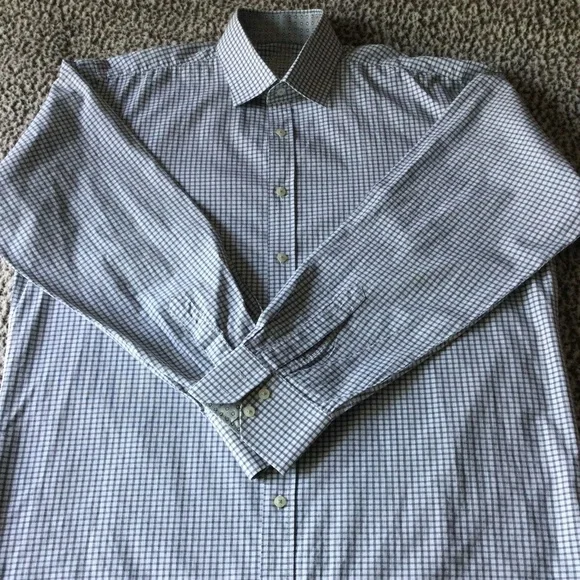 English Laundry Button Down Dress Shirt  100% Cotton - Picture 3 of 10